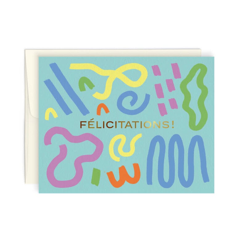 PAPEROLE GREETING CARD - CONGRATULATIONS