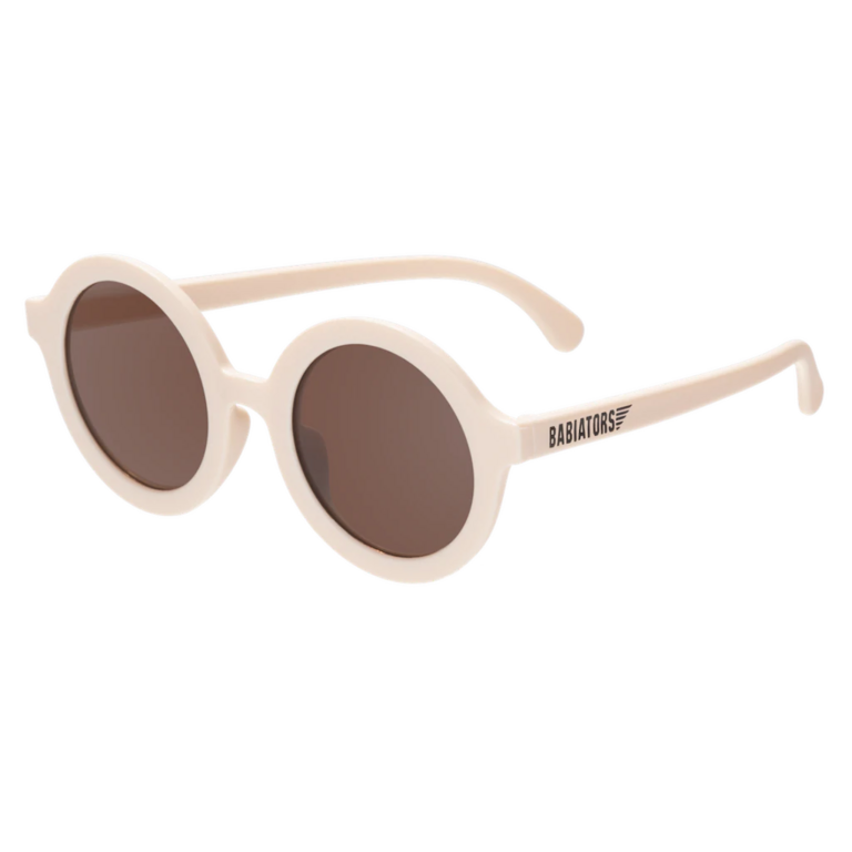 BABIATORS LUNETTE DE SOLEIL ROUND - SWEET CREAM
