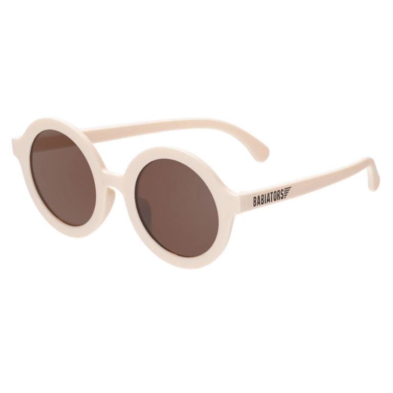 BABIATORS ROUND SUNGLASSES - SWEET CREAM