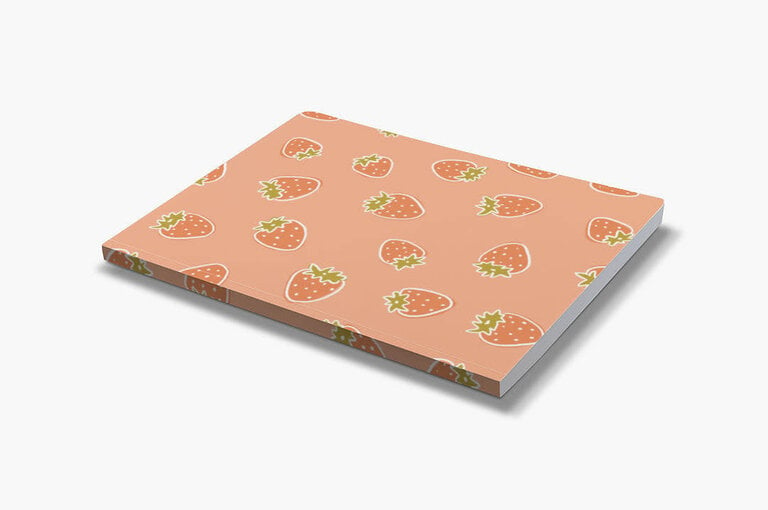 ELYSE BREANNE DESIGN CAHIER DE NOTES - STRAWBERRY PICKING