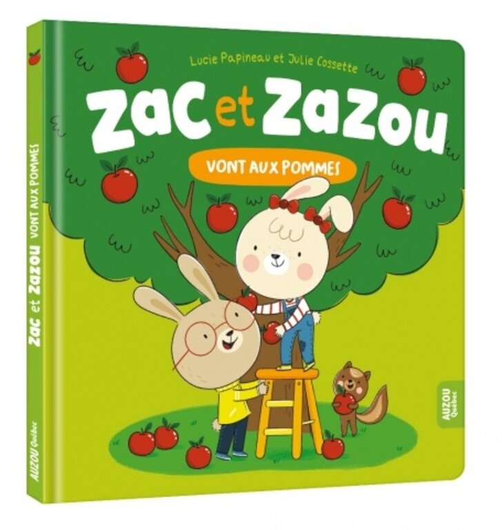 AUZOU LIVRE -  ZAC ET ZAZOU VONT AUX POMMES