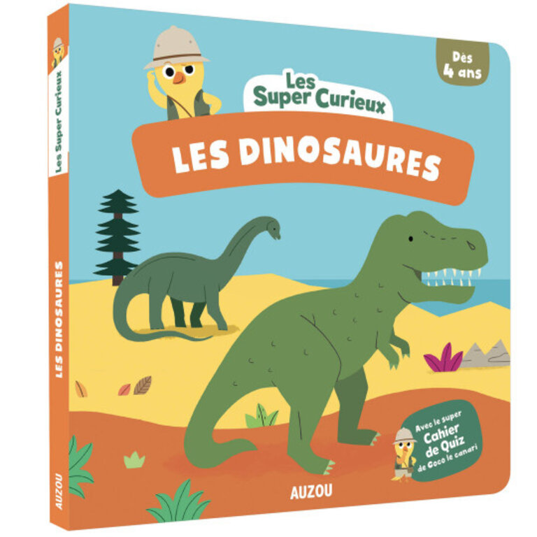 Les dinosaures - Mon coffret livre et jeux
