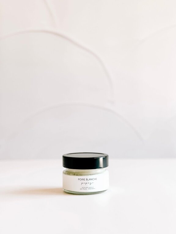 MARÉE CHANDELLE CHANDELLE DE SOYA - POIRE BLANCHE ET PAPAYE