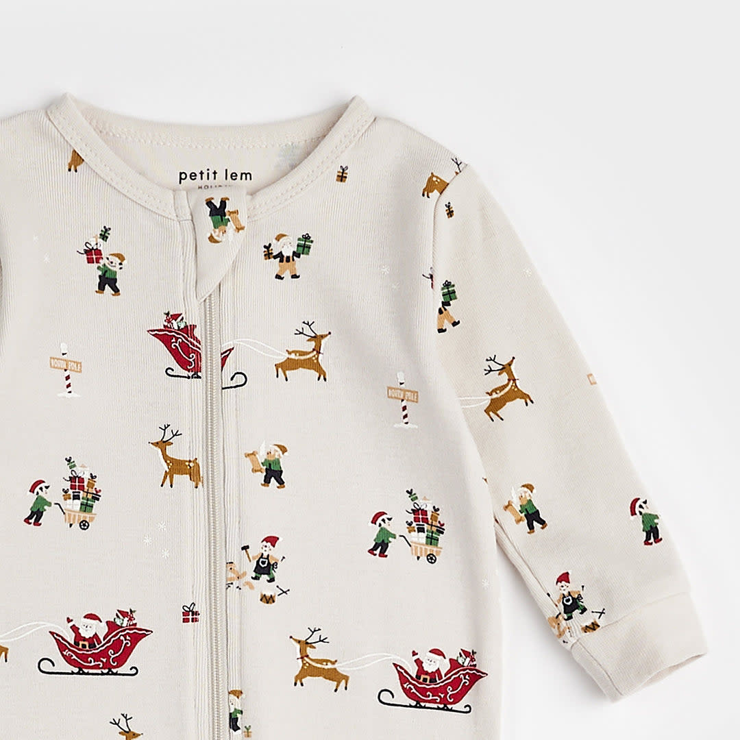 PETIT LEM PYJAMA A PATTES ATELIER DU PERE NOEL