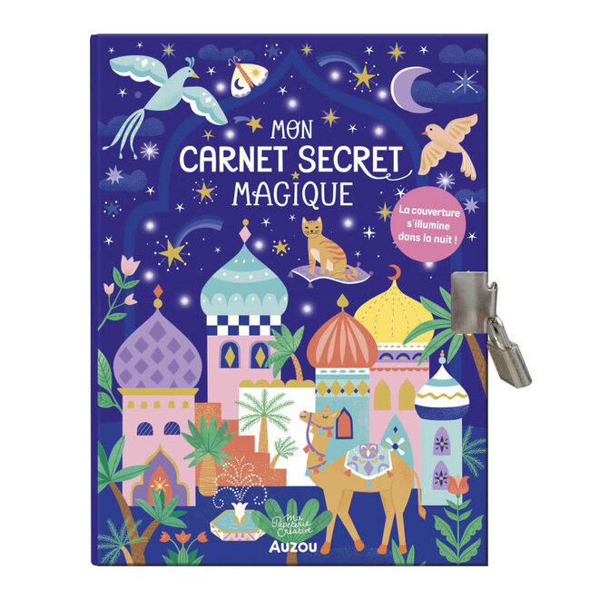 Petit carnet secret avec feutre magique Charlotte - Lovely paper by Djeco