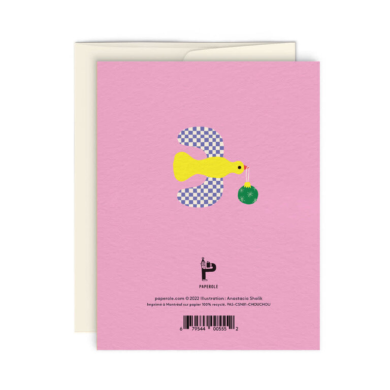 PAPEROLE CARTE DE SOUHAITS - CHOUCHOU
