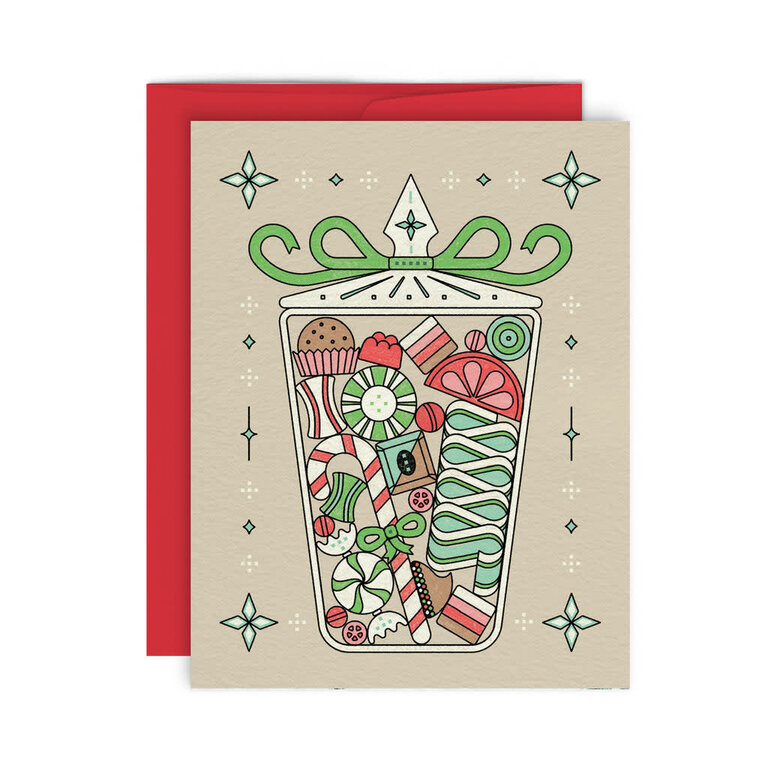 PAPEROLE CARTE DE SOUHAITS - BONBONNIÈRE