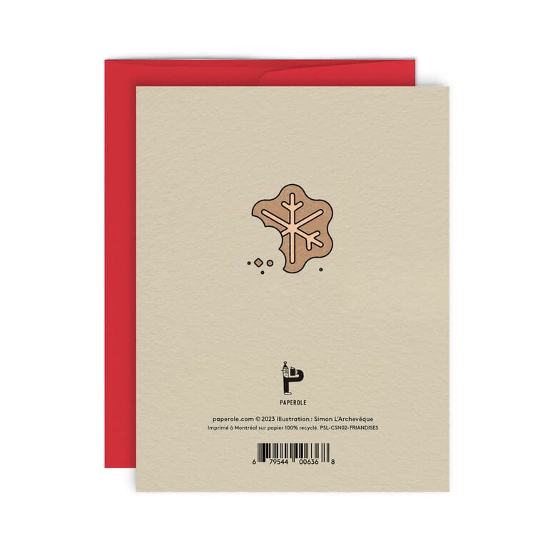 PAPEROLE GREETING CARD - SWEET TREATS