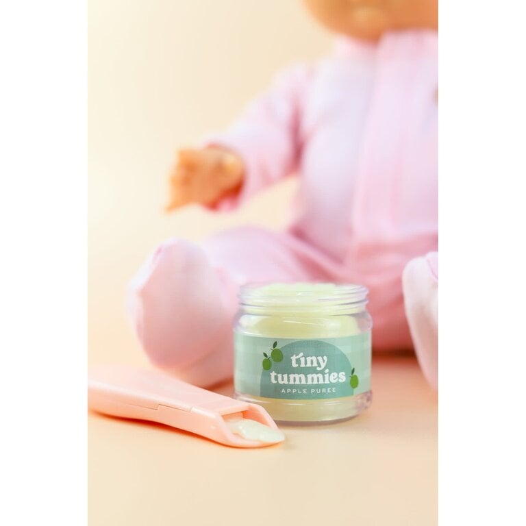 TINY HARLOW ENSEMBLE DE PURÉE POUR POUPÉE TINY TUMMIES - POMME