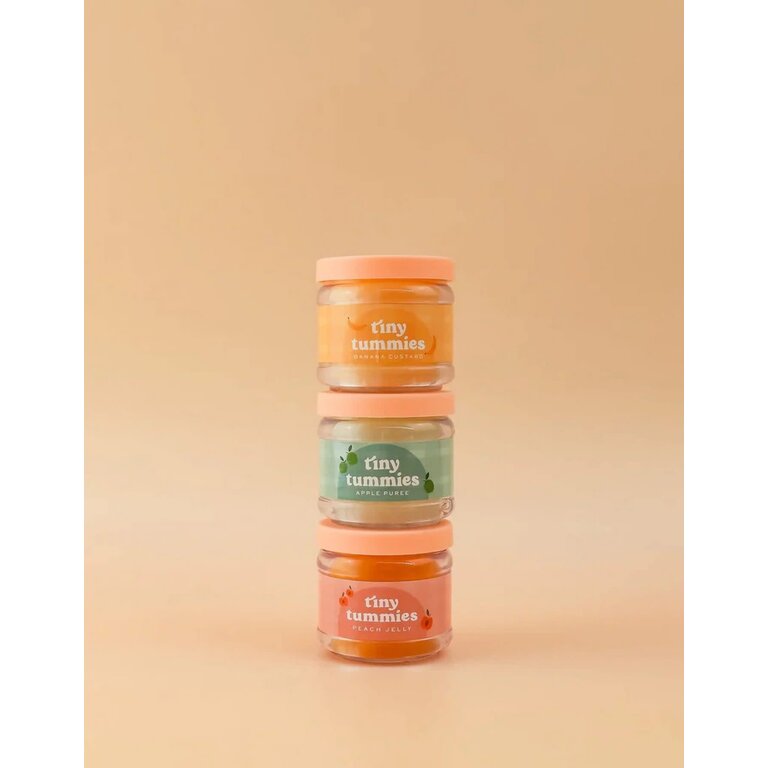 TINY HARLOW TINY TUMMIES DOLL PURÉE SET - APPLE