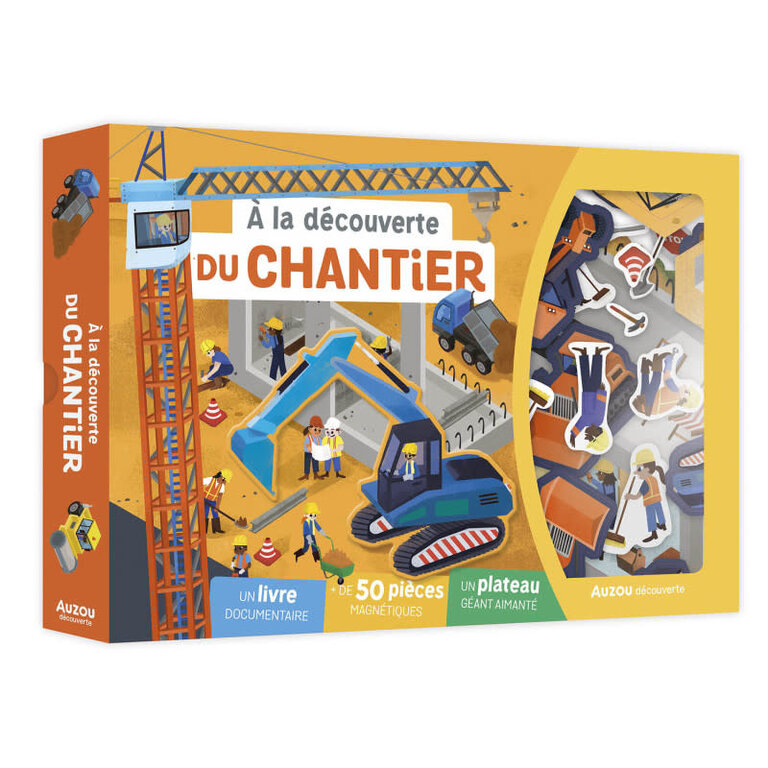 AUZOU COFFRET - À LA DÉCOUVERTE DU CHANTIER