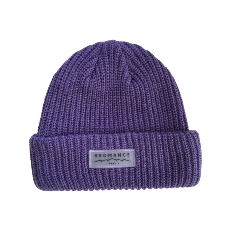 BROMANCE TUQUE DOUBLÉE - MAUVE