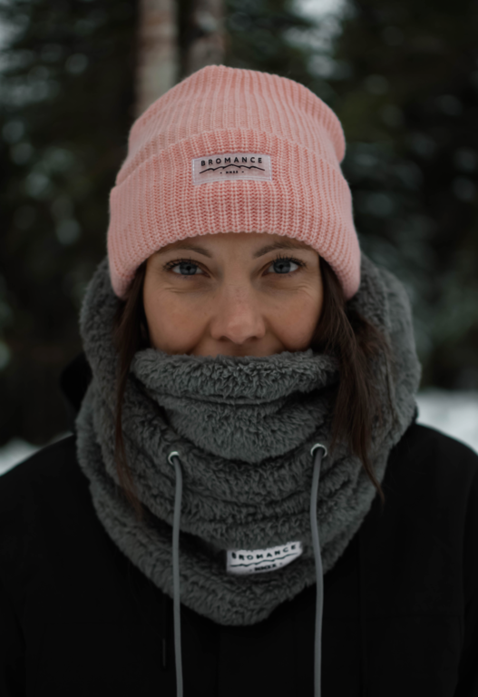 BROMANCE TUQUE DOUBLÉE - BABY PINK