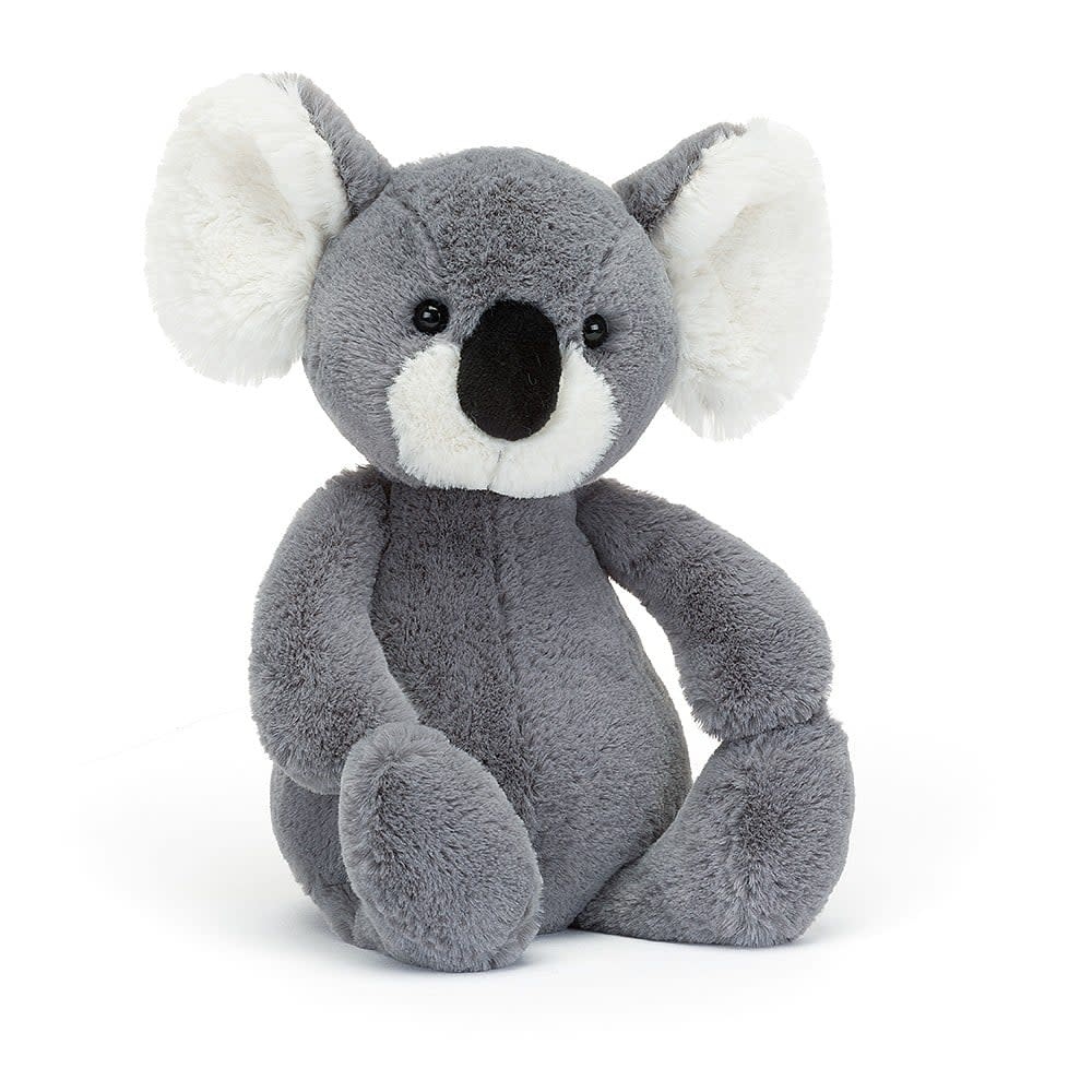 JELLYCAT - PELUCHE - CHATON BASHFUL BLANC - MOYEN - Boutique