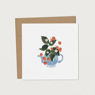 MIMOSA DESIGN CARTE DE SOUHAITS - FRAISINETTE