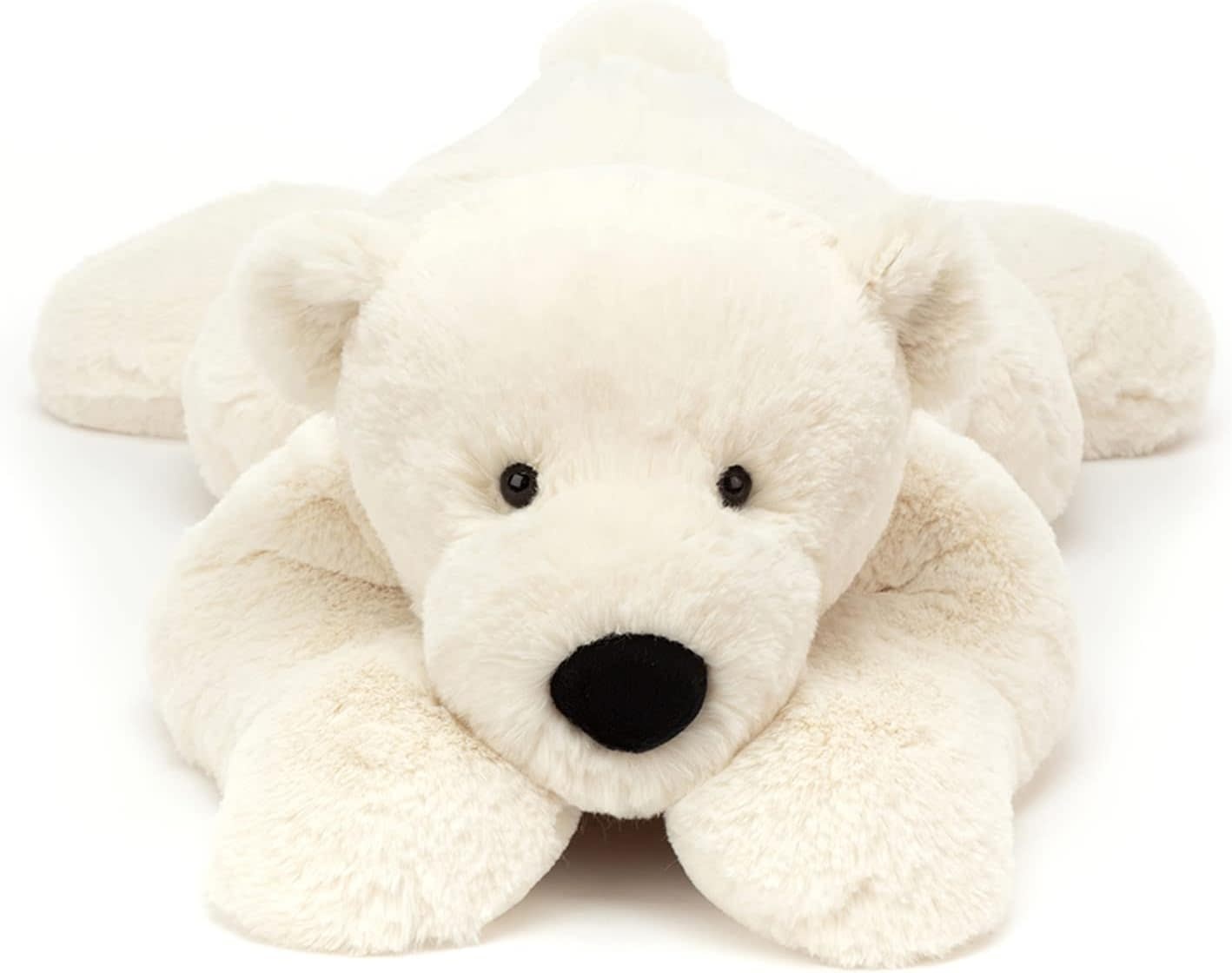 Peluche ours polaire couchée Superflops 65 cm - Plushtoy à La