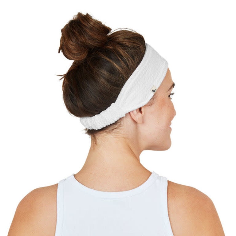 DOCK & BAY FACIAL SKINCARE HEADBAND - CRYSTAL WHITE