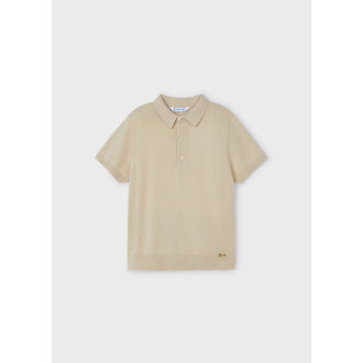 MAYORAL POLO MANCHES COURTES - BEIGE