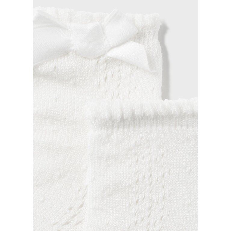 MAYORAL OPENWORK LACE SOCKS