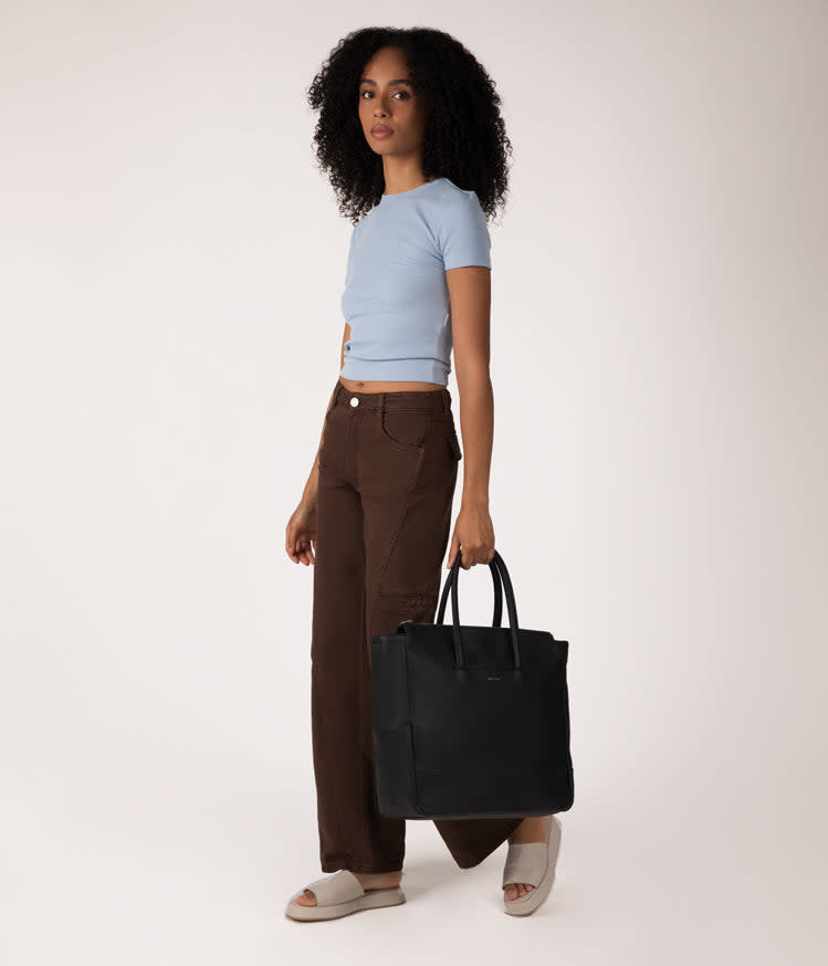 MATT NAT SAC A LANGER PERCIO PURITY NOIR Boutique Patati Patata