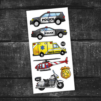 PICO TATOO TATOUAGES TEMPORAIRES -  URGENCE 911