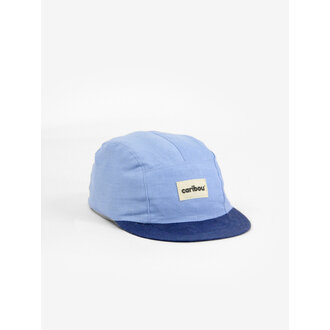 CARIBOU LINEN CAP - BLUE DUO