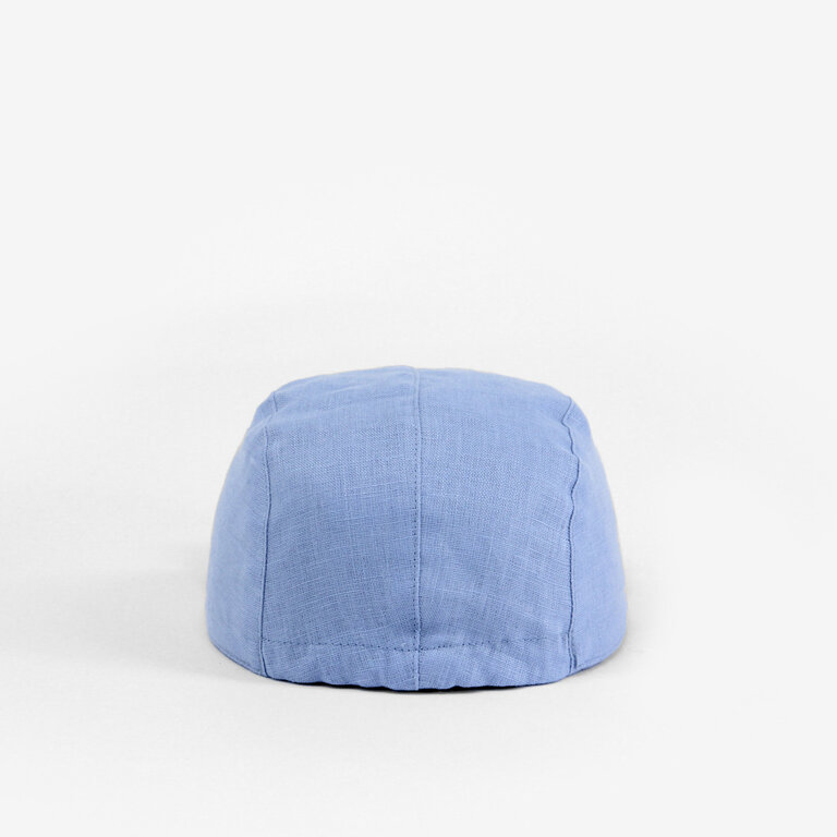 CARIBOU CASQUETTE EN LIN - DUO BLEU