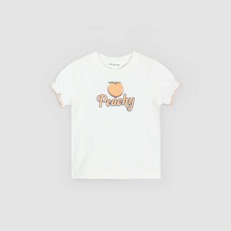 MILES THE LABEL T-SHIRT AVEC IMPRIMÉ DE PÊCHE - BLANC