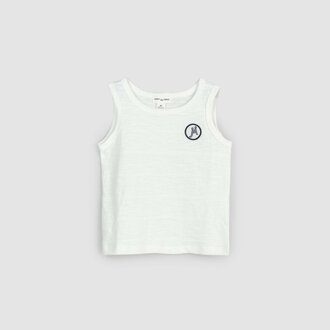 MILES THE LABEL DÉBARDEUR BLANC CASSÉ