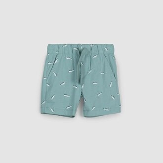 MILES THE LABEL SHORT EN COTON MOLLETONÉ - SARCELLE