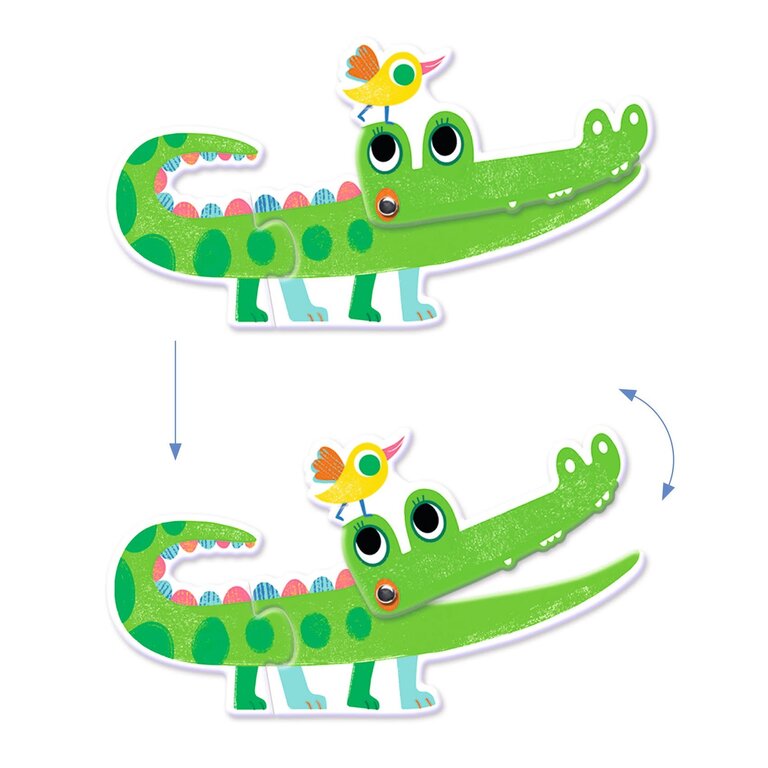 DJECO PUZZLE DUO ARTICULO - ANIMAUX