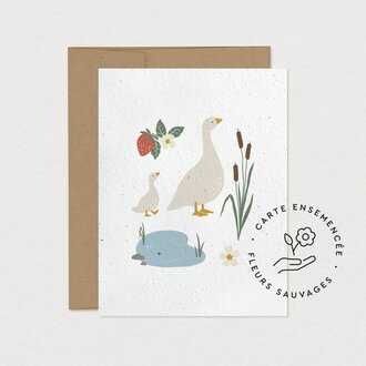 MIMOSA DESIGN CARTE DE SOUHAITS À PLANTER - SUZEL À LA CAMPAGNE