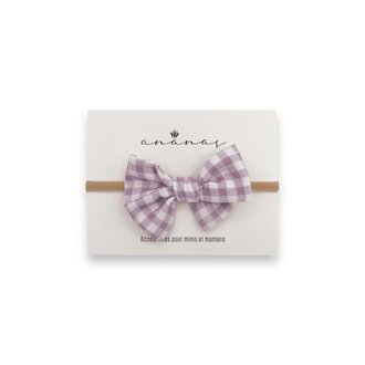 ANANAS BANDEAU BOUCLE - VICHY LILAS