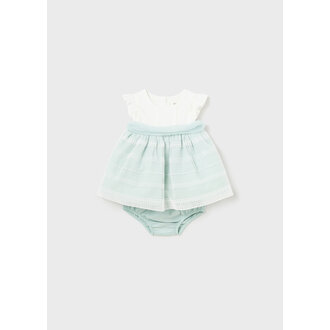 MAYORAL ROBE BICOLORE - JADE