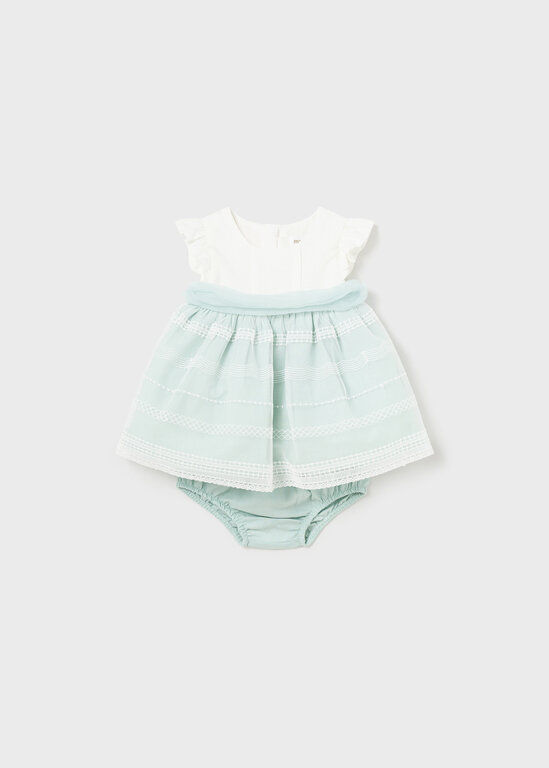 ROBE BICOLORE - JADE