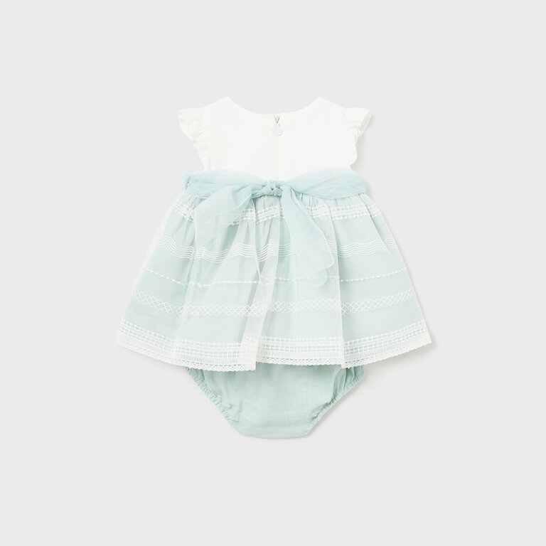 MAYORAL ROBE BICOLORE - JADE