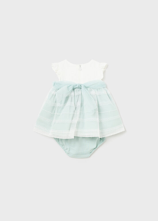 ROBE BICOLORE - JADE