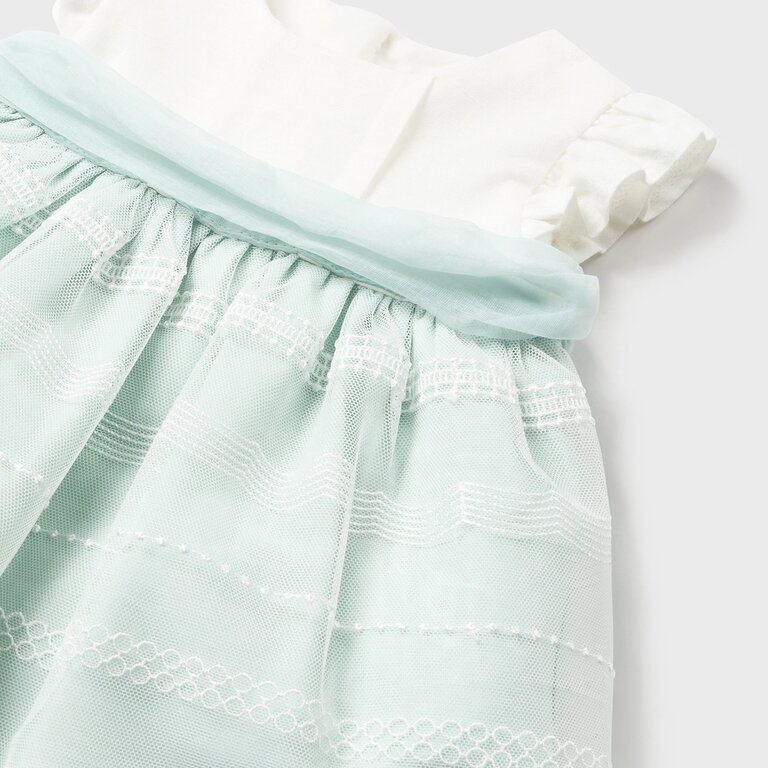 MAYORAL ROBE BICOLORE - JADE