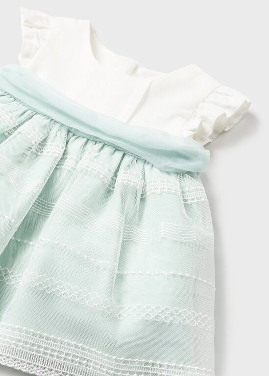 ROBE BICOLORE - JADE
