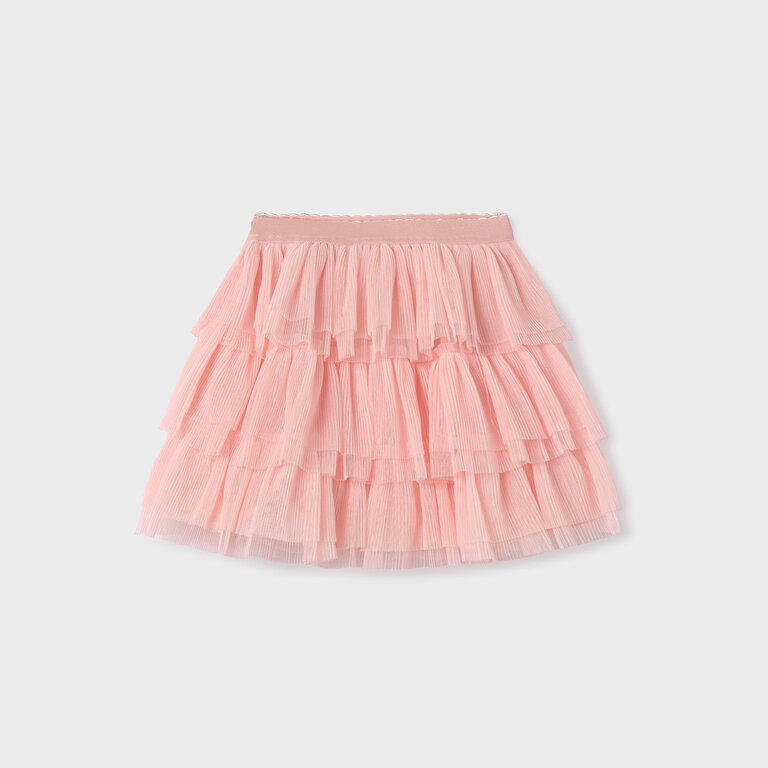 MAYORAL JUPE EN TULLE - ROSE TULIPE