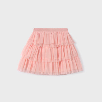 MAYORAL JUPE EN TULLE - ROSE TULIPE