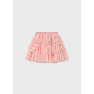 MAYORAL JUPE EN TULLE - ROSE TULIPE