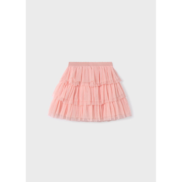 MAYORAL JUPE EN TULLE - ROSE TULIPE