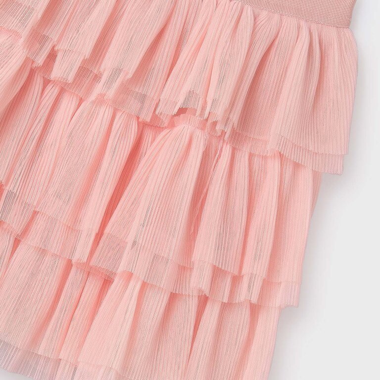 MAYORAL JUPE EN TULLE - ROSE TULIPE