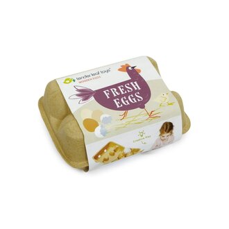 TENDER LEAF DEMI DOUZAINE D'OEUFS EN BOIS