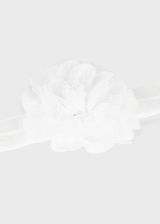 ENSEMBLE SERRE-TÊTE ET PINCE - BLANC