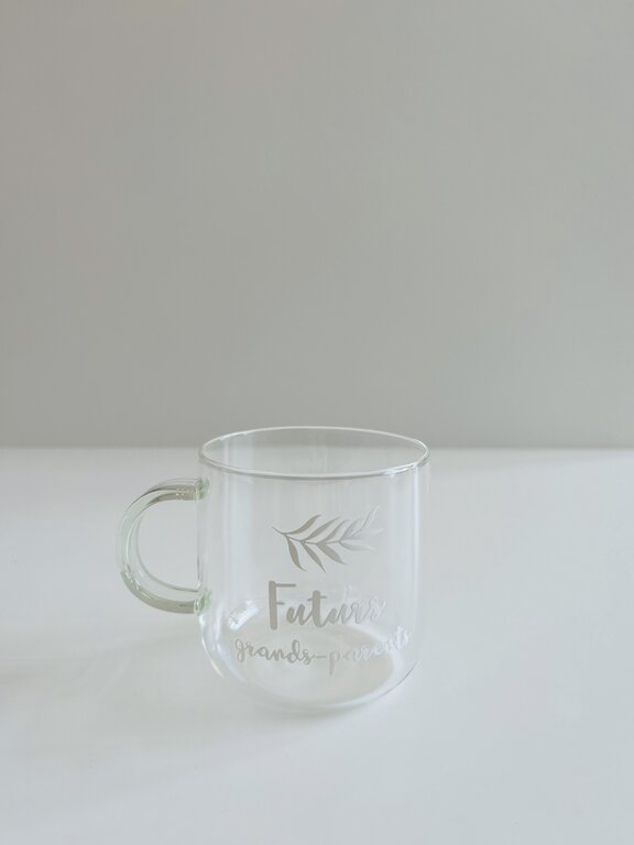 MÖMY TASSE EN VERRE 12OZ - FUTURS GRANDS-PARENTS