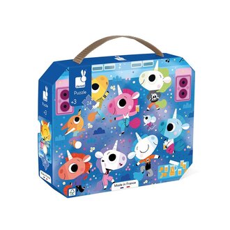 JANOD CASSE-TÊTE 24 PCS - CONCERT ROCK DE LICORNE