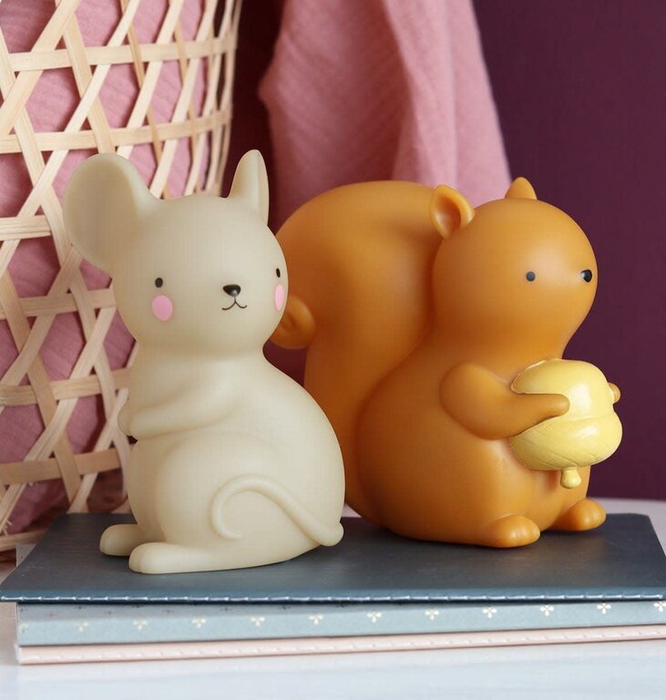 LITTLE LOVELY COMPANY PETITE LUMIÈRE - SOURIS