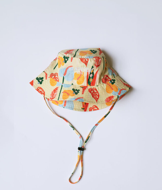 HEADSTER KIDS CHAPEAU BUCKET - PARADISE COVE YELLOW